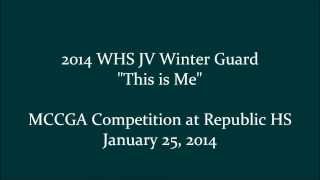 2014 Warrensburg High School JV Winter Guard