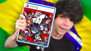 FINALMENTE ACONTECEU! Persona 5 Tactica em Português!!