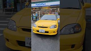 Yellow civic type ek9 seger banget #carvlogger #jdmlifestyle #jdmpassion #ek9 #civictyper