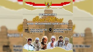 PERINGATAN ISRO' MI'ROJ NABI MUHAMMAD SAW 1443 H - MASJID WALI AL MA'MUR & PRISMA DS. JEPANG