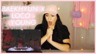 [STATION X 0] 백현 (BAEKHYUN) X 로꼬 'YOUNG' MV REACTION