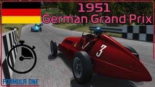 Alberto Ascari Pole Lap | 1951 German Grand Prix