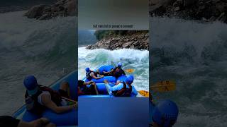 River Rafting Narrow Escape from Accident | Part 2 #shorts #riverrafting #rishikesh