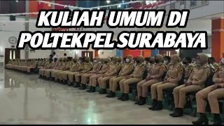 Kuliah Umum Di Poltekpel Surabaya