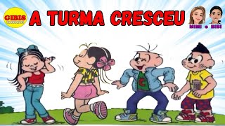 A TURMA DA MÔNICA CRESCEU "OS ADOLESCENTES" - INCRÍVEL