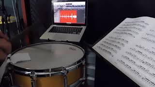 Solo 21 from "The All-American Drummer" Charley Wilcoxon 108bpm