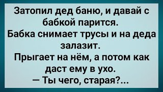 Как Бабка в Бане На Деда Залезла! Сборник Свежих Анекдотов! Юмор!