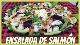 ESTA ENSALADA HARÁ QUE NO ENGORDES MÁS, SUPREPROTEICA, RICA, RAPIDA y A TU GUSTO.