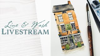 Line and Wash Livestream - Smith's Tavern!