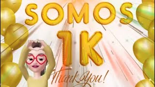 Gratidão aos seguidores: somos 1k