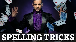 Possibly 1 spelling card trick you have NEVER seen/magic trick