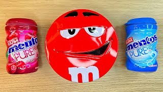 Satisfying Video | Unpacking and Mixing Rainbow Candy in 1 M&M'S Boxes ASMR