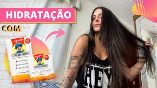 Desmaia cabelo ⚡️ Hidratação power com tapioca 🤭