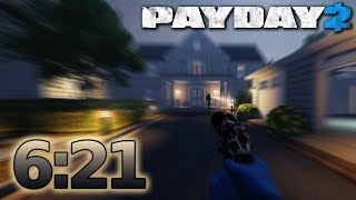 PAYDAY 2 - Hoxton Revenge - Speedrun 6:21m - NO ECM [Solo - DS/OD]