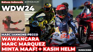 WAWANCARA JUARA DUCATI CUP ! DAN TENTANG INSIDEN ! MARC MARQUEZ KASIH HELM KE NICOLO BULEGA !