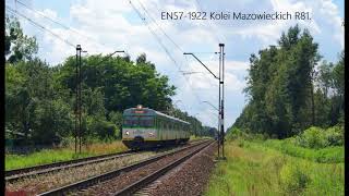 EN57-1922 Kolei Mazowieckich R81 {Radom-Dęblin}. (Pionki) [14.07.2020 r.]