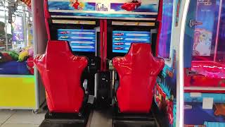 OutRun 2 (Chihiro arcade twin cabinet attract mode footage)