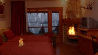 Sonidos De Lluvia En La Ventana Con Sonidos De Trueno🌨️ Lluvia Intensa Para Dormir, Meditar, Estudi