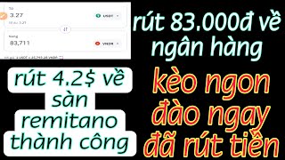 NGON Đã Rút 4.2$ Về Sàn Remitano Cách Bán Sang VNĐ Và Rút Về Ngân Hàng Thành Công 100% Chiến Mạnh.