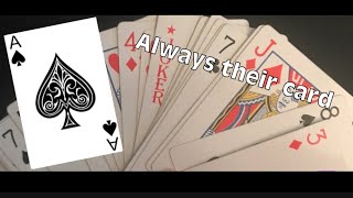 Insane card trick to blow peoples minds (tutorial)