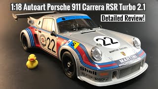 1:18 Autoart Porsche 911 Carrera RSR Turbo 2.1 Review!