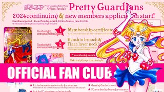 Join the Official Sailor Moon Fan Club Pretty Guardians for Overseas in 2024-2025