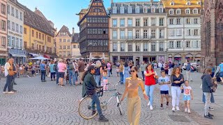 Strasbourg France 🇫🇷 - 4k HDR 60fps Walking Tour (▶68min)