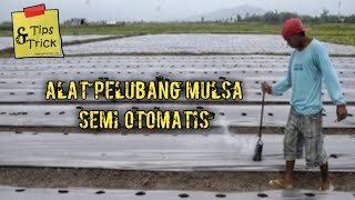 Cara Membuat Alat Pelubang Mulsa SEMI OTOMATIS