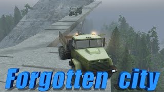 SpinTires карта ( Forgotten city ) попытка #3