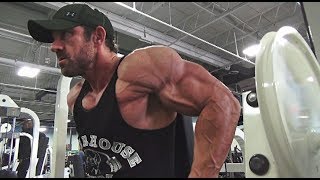 Bodybuilder Kevin Law Depletion Workout Before Shows