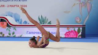 Alina Galochkina Free hands Russian Championships 2024