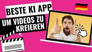 Die BESTE KI APP für Videogenerierung I künstliche Intelligenz #ki #künstlicheintelligenz #content