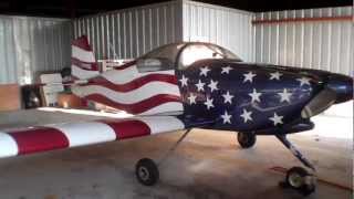 RV6 experimental walk around USA paint