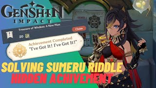 Sumeru Riddle All Location | Genshin Sumeru hidden Achivements【原神】#genshinimpact Genshin Impact 3.5