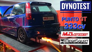 DynoTest - Punto Gt - M.D. Engineering - 333hp