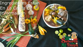 Caldo Blanco De Res Con Flor De Calabaza