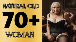 Natural Older Woman Over 70 Attractively Dressed Classy ep. 64