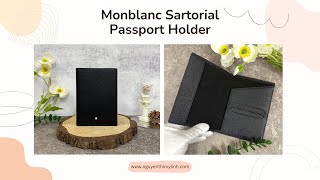 Ví đựng passport Monblanc Sartorial Passport Holder