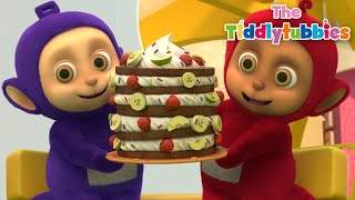 Teletubbies | Tubby Toast Cake | Official Tiddlytubbies 3D Season 4