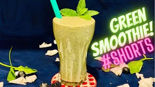 My Favorite Green Smoothie | Refreshing Green Smoothie | Smoothie #shorts