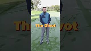 Perfect Divot for Solid Golf Shots #golflessons #golftips #golf