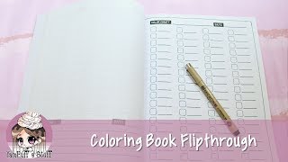 Color Charts - Coloring Book Flipthrough