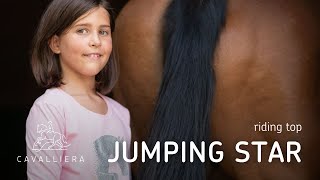 CAVALLIERA JUMPING STAR KIDS top, equestrian apparel