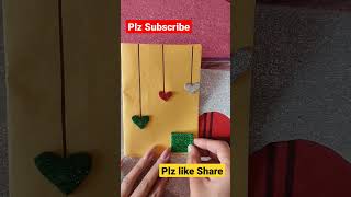 Easy Diy Christmas Card 🥰😍# Diy 💯 # yt shorts # shorts # Viral shorts