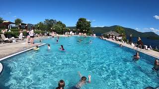 The Pool at Sagamore Resort in Lake George New York