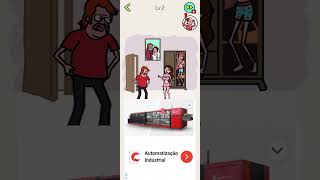 Epic Dop : Funny Drawing Level 2 Gameplay Walking Solution #short #ytshort #puzzle