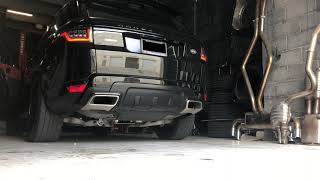 2019 Range Rover Sport with Velos Stage 2 ECU Tune & Resonator Delete