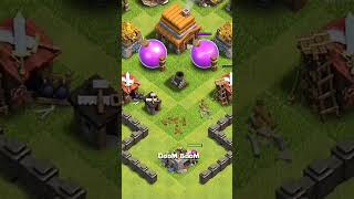 Super Archer Vs Town Hall 4 Max Base #coc #clashofclans #clashroyale