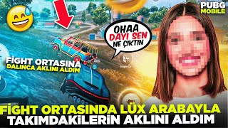 FİGHT ORTASINDA LÜX ARABAYLA TAKIMDAKİLERİN AKLINI ALDIM 😂