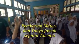 mengGEMAZkan.. Pemberian Tablet Tambah Darah untuk mencegah anemia di SMPN 2 Banjarwangi Garut..